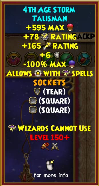 Ability talisman wizard101